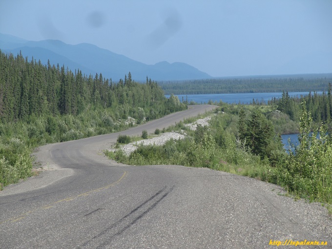 Camino Whitehorse, Alaska.