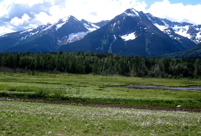 Stewart-Cassiar Highway BC. Canadá.