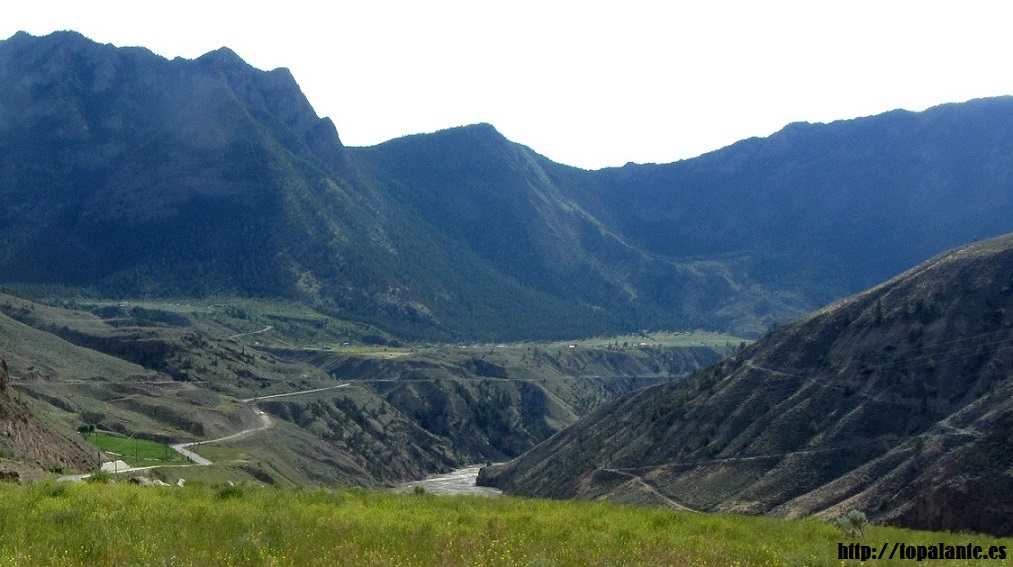 Camino de Lillooet BC. Canadá.