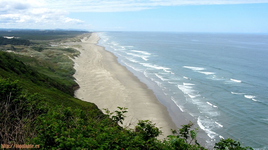 US 101. Costa de Oregón. USA.
