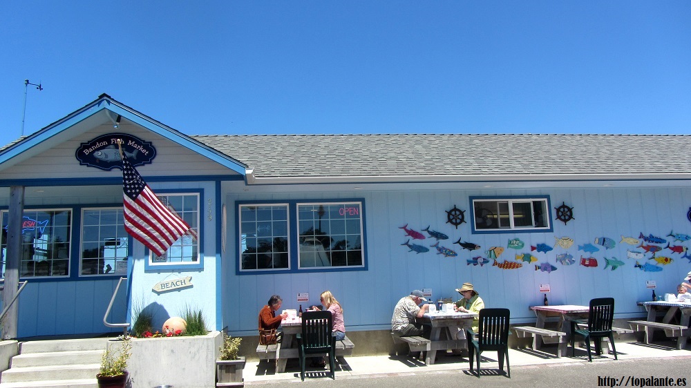 US 101. Bandon OR. USA.