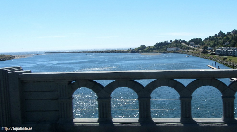 US 101. Costa de Oregón. USA.