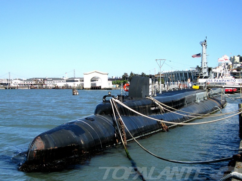 USS Pampanito (SS-383). San Francisco CA.