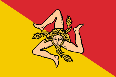 Bandera siciliana.