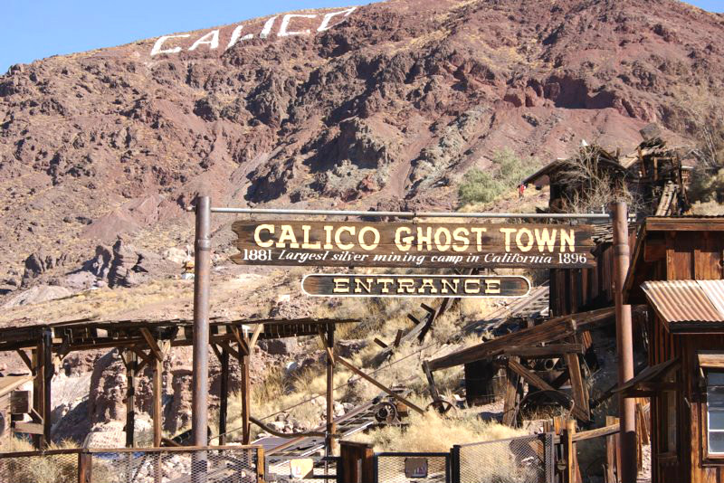 Calico Ghost Town. 36600 Ghost Town Road, Yermo CA  92398. USA.