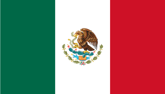 Bandera de México.