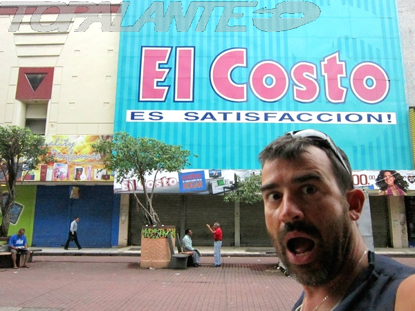 Topalante en Panamá.