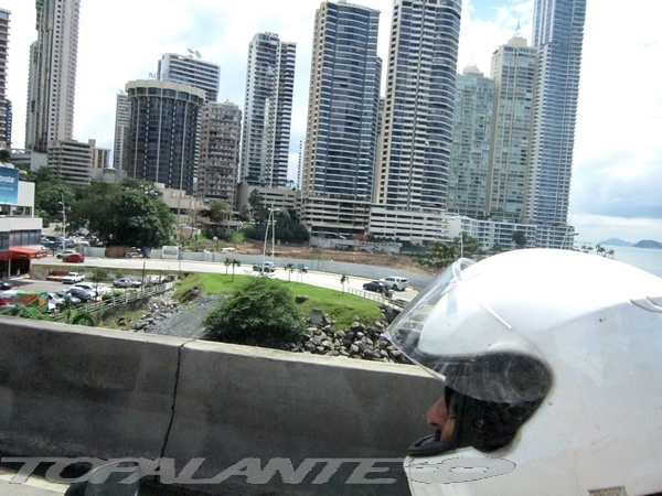 Topalante en Ciudad de Panamá.