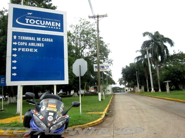 Folixa Astur en en aeropuerto de Tocumén, Panamá.