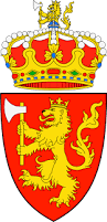 Escudo de Noruega. Norjan vaakuna.