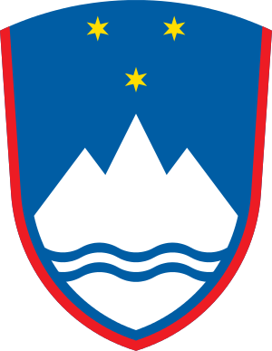 Escudo de Eslovenia.