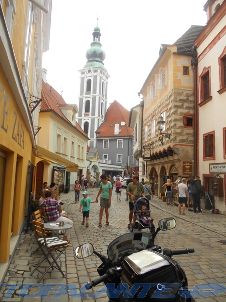 Folixa Astur en Český Krumlov,República Checa. Folixa Astur v Českém Krumlově,Česká republika.