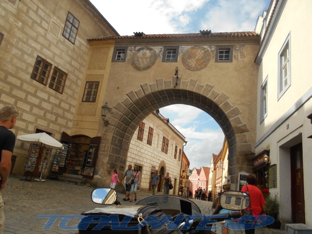 Český Krumlov, Česká Republika.