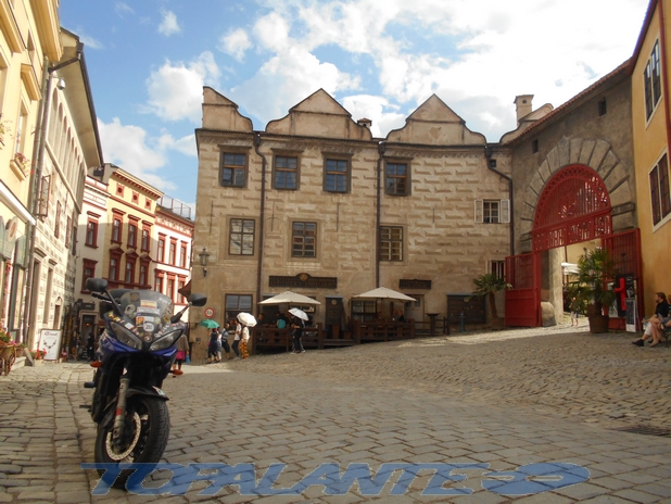 Folixa Astur en Český Krumlov, República Checa.