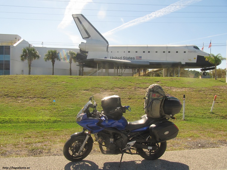 Folixa Astur en el Centro Espacial Kennedy, FL, EEUU