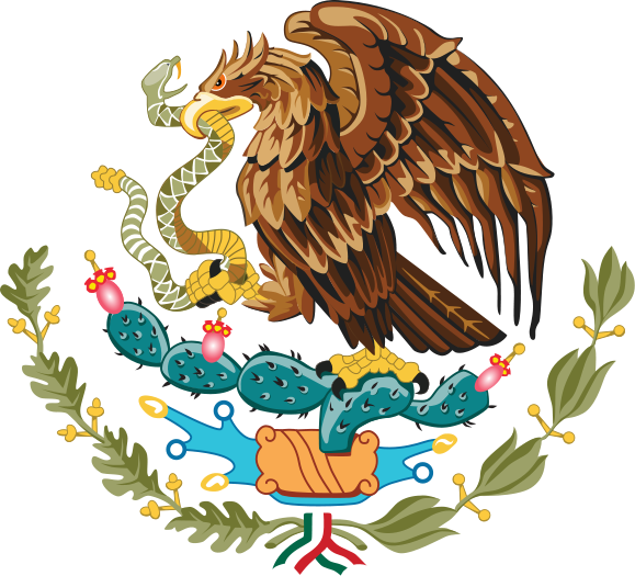 Escudo de los Estados Unidos Mexicanos. 