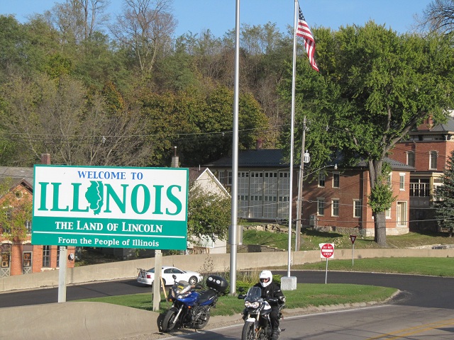 Folixa Astur en la Tierra de Lincoln: Illinois, EEUU.