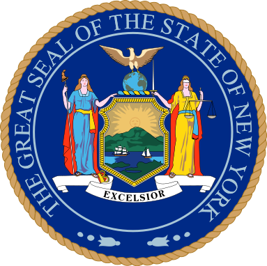 Escudo del Estado de Nueva York, EEUU.