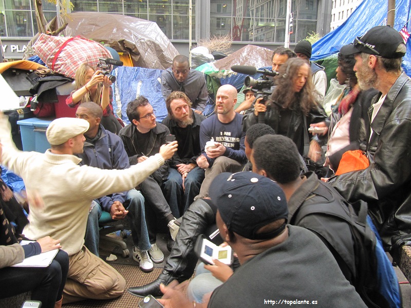 Occupy Wall Street. New York City, USA,  November 2011.