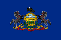 Bandera de Pennsylvania.
