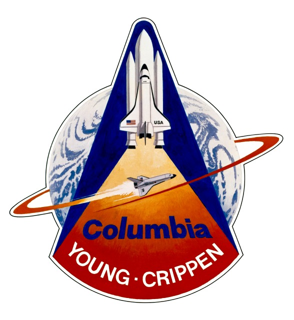 MISION STS-1> ( First Shuttle Mission/Shuttle Systems Test Flight)> LANZAMIENTO:  12 de abril de 1981> DURACION: 2D 6H> ATERRIZAJE: Base de Edwards> Primera misión del transbordador espacial> TRIPULANTES:John W. Young,Robert L. Crippen> MILLAS RECORRIDAS: 1.074.000  La NASA describió la misión como: "La prueba de vuelo más valiente de la historia".Orbitó la tierra 36 veces en su misión de 54 horas y media. Fue el primer vuelo espacial tripulado de los EE.UU desde el proyecto de prueba Apolo-Soyuz el 15 de julio de 1975.Primera vez que se usaron en lanzamientos tripulados cohetes de combustible sólido en los EE.UU. También fue el primer vehículo espacial que los EE.UU lanzaron sin un vuelo previo de prueba propulsado sin tripulación. La carga que llevó en la misión fue un paquete de instrumentación de desarrollo del vuelo (DFI) que contenía sensores y dispositivos de medida para registrar el rendimiento en órbita y las tensiones que sufrió la nave durante el lanzamiento, asceso, vuelo orbital, desceso y aterrizaje.   Major systems tested successfully on first flight of Space Transportation System. Orbiter sustained tile damage on launch and from overpressure wave created by the solid rocket boosters. Subsequent modifications to the water sound suppression system eliminated the problem. A total of sixteen tiles were lost and 148 tiles were damaged.