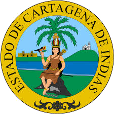 Escudo de Cartagena de Indias (Colombia).