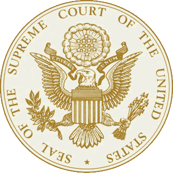 Escudo del Tribunal Supremo de los Estados Unidos de América.