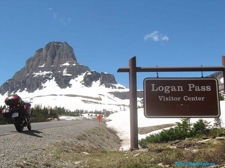 Logan Pass,  Carretera "Going to the Sun Road", Glacier National Park, MT, USA.