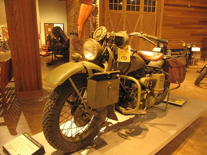 Harley Davidson WLA de 1942. La motocicleta que ganó la II Guerra Mundial. 