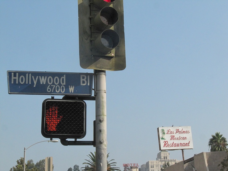 Hollywood Boulevard, Los Angeles, CA.