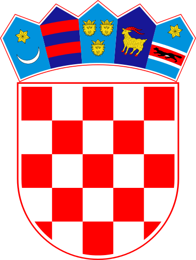 Escudo de Croacia. Hrvatska štit.
