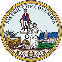 Escudo de Washington, Distrito de Columbia.