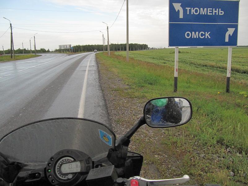 Camino Omsk, Rusia. Дорога в Омск, Россия.