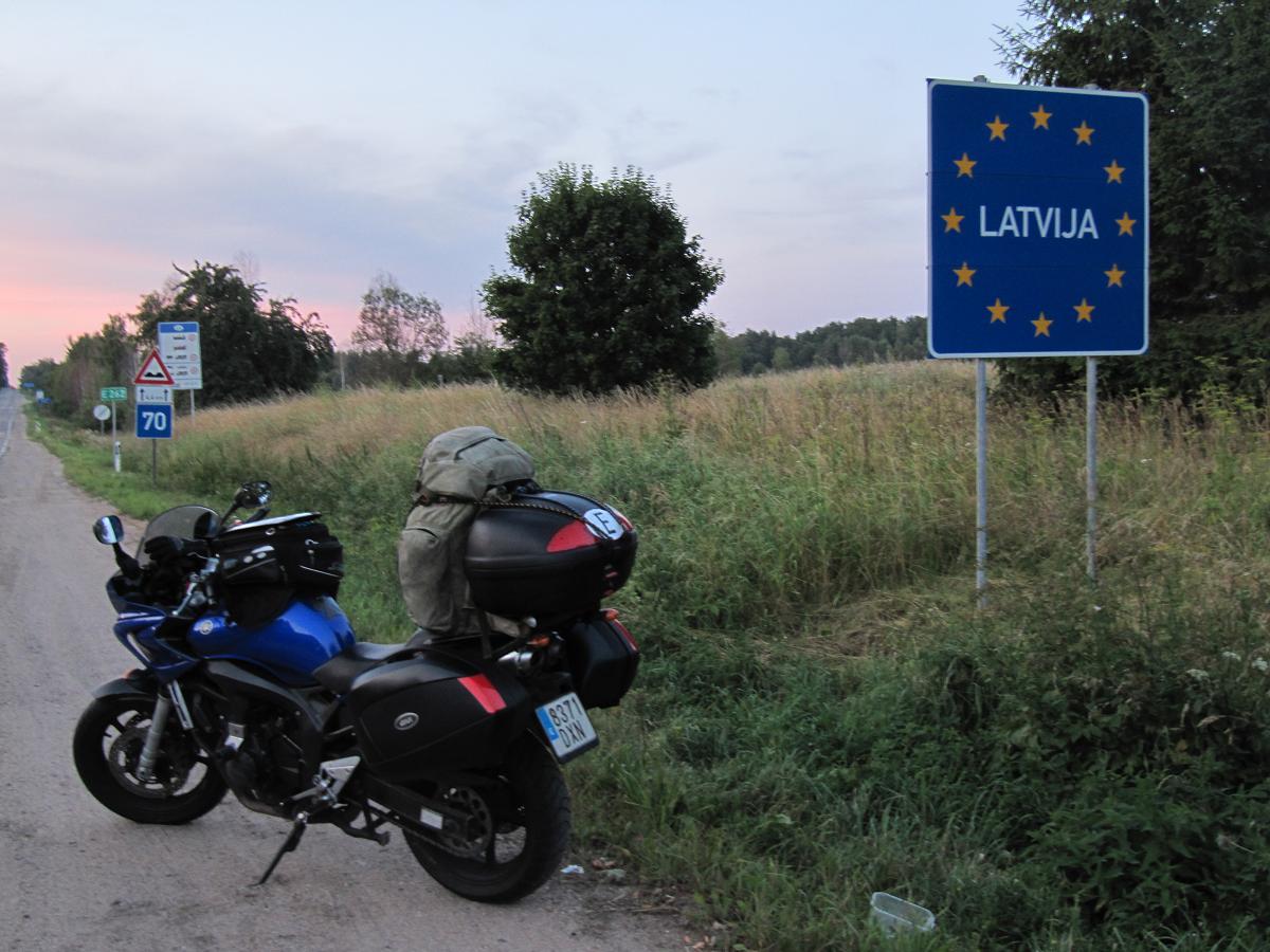 Folixa Astur en la frontera lituano-letona.