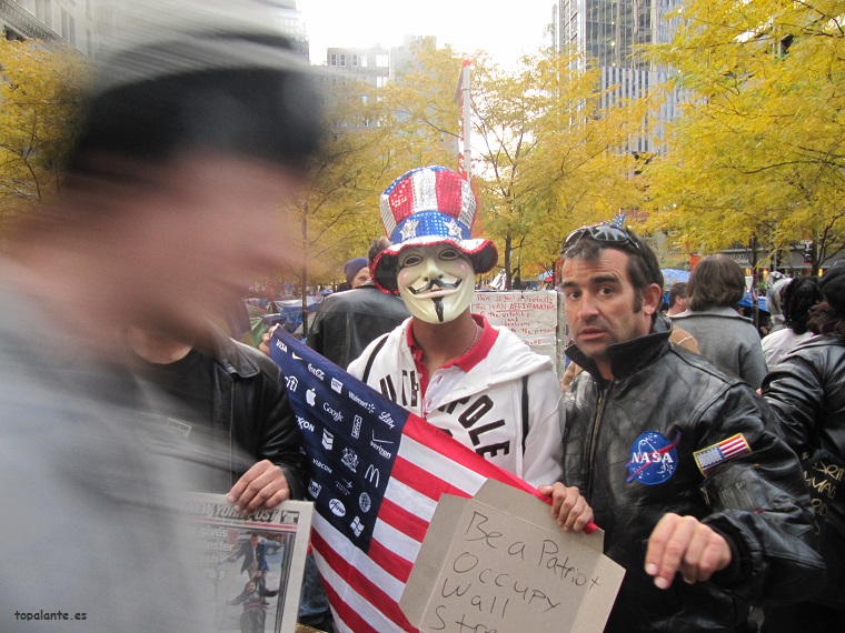 Occupy Wall Street. New York City, USA,  November 2011