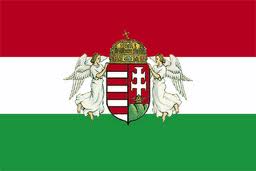 Bandera de Hungría. Flag of Hungary.