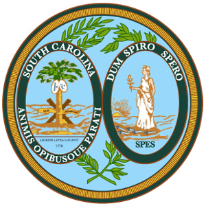 Escudo de Carolina del Sur; EEUU