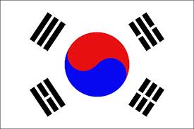 Bandera de Korea del Sur.Флаг Южной Кореи. 대한민국의 국기