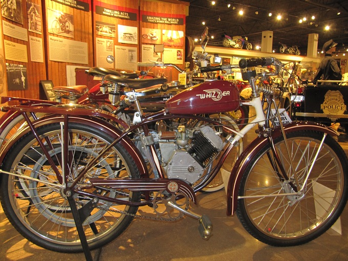 Whizzer motorcycle Model E 1939